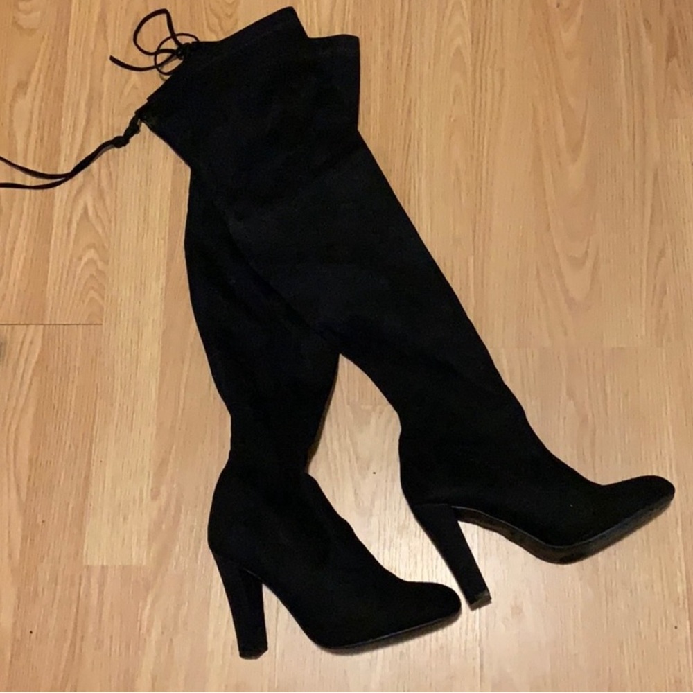 Steve Madden Black Over the Knee Boots 🖤